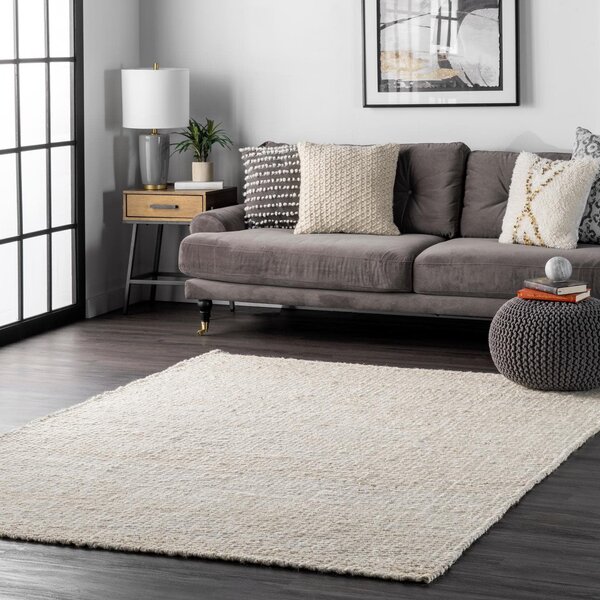 Bay Isle Home Whalan Handmade Tufted Jute Sisal Area Rug In Off White